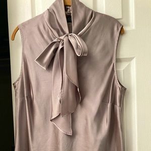 KASPER SILVER SLEEVELESS BLOUSE SIZE 1X